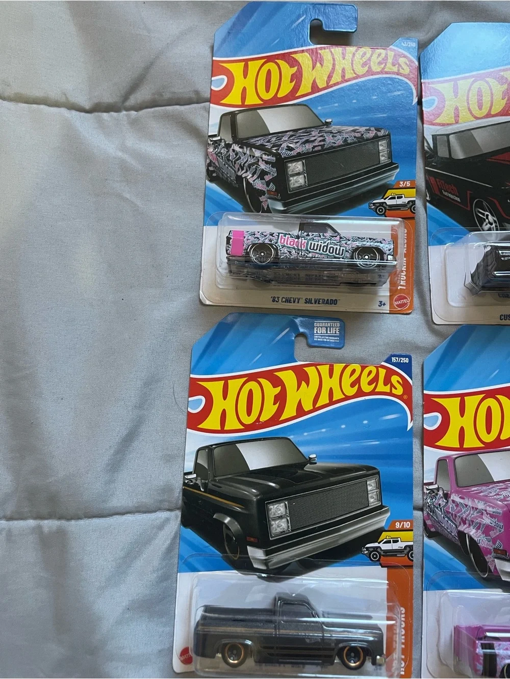 Hotwheels truck lot of 4